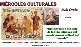 Foto Miercoles culturales: Charla Luis Ortiz